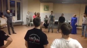 Занятие по пляске с Федором Тарабукиным на Событии 2017