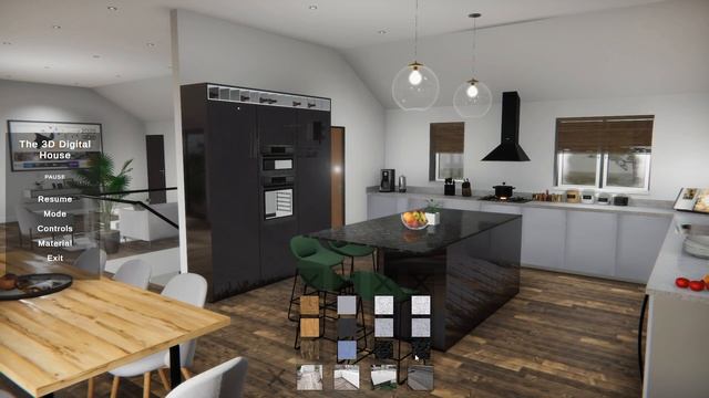 Interactive Digital 3D Model created with Unity / HDRP