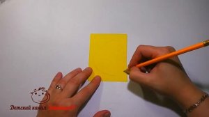 Мухомор из бумаги_Поделки с детьми