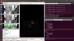 VINS-Mono algorithm testing with stereo camera ros bag data.