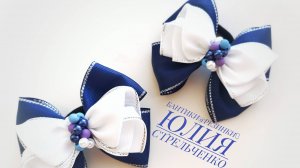 Красивый 🎀 бантик из ленты