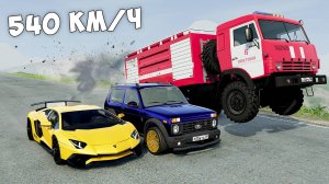 ВПЕРВЫЕ РАЗОГНАЛ МАКСИМАЛЬНУЮ СКОРОСТЬ КАМАЗА НА ДРАГ=РЕЙСИНГ В BEAMNG DRIVE