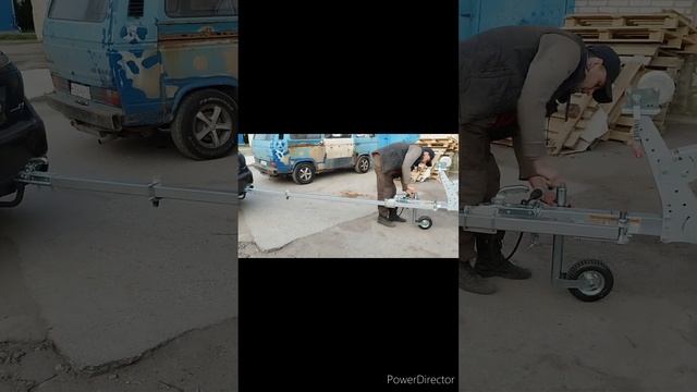 Складной удлинитель дышла для лодочного прицепа смотреть онлайн