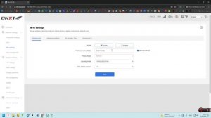 DNXT Изменить пароль wifi