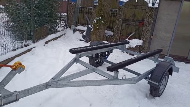 Русич 450 оцинкованный лодочный прицеп. смотреть онлайн