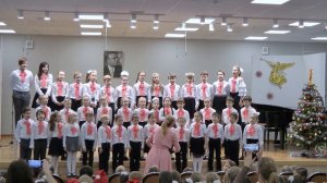 хор ФОРМАНТА ДМШ им.Т.А. Докшицера, Концерт хоров 1х классов ДМШ СЗАО г.Москвы «Подарок Деду Морозу»