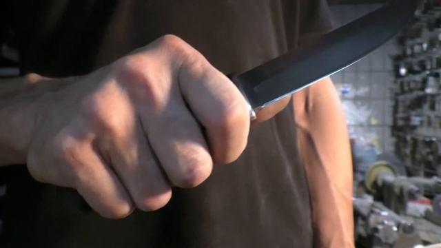 Опыт № 234 нож Егерь сталь Х12МФ мастерская Сварог