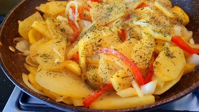 "Жареная картошка" 🍟 "Fried potatoes"