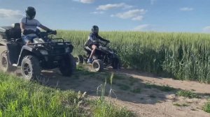 20 соток/ покатушки на квадриках