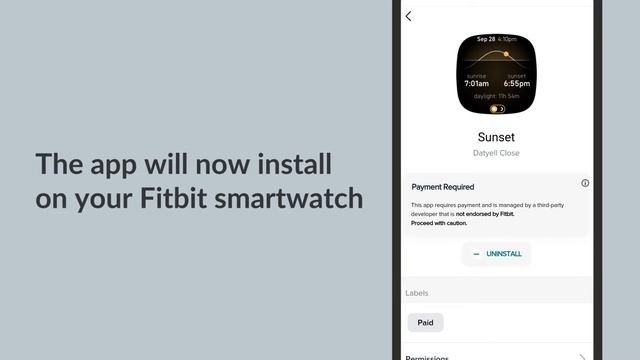Install apps on your Fitbit Sense or Versa smartwatch