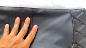 Чехлы на козырьки УАЗ 469 Хантер, 452 Буханка (комплект) декоративный черный ромб / черная нить