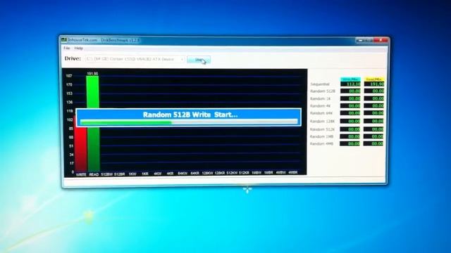 Teste SSD Corsair v64 - Disk Benchmark смотреть онлайн