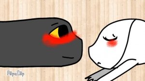 Дорожный червь🖤 × ⚪Мостовой червь.