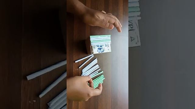 WASTE BOX REUSE IDEA #pencilholder #shorts #youtubeshorts #shortvideo