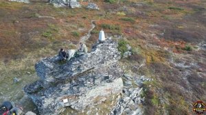 Перевал Дятлова, зарисовка кадров с дрона.