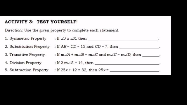 AXIOMS - Grade 8 Module 3 Activities | MathTV PH