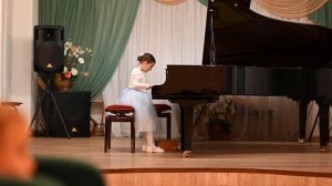 Бах- Менуэт Соль мажор. Евгения Щербань, 7 лет. (IS Bash Minuetto G-dur)