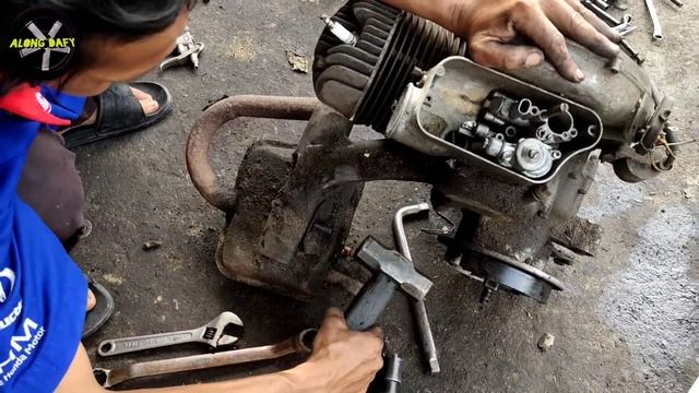 1973s Piaggio Italian 150cc Vespa Restoration | Disassamble - Colabs @garasismpproject2886 #1
