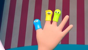 Семья Пальчиков - Котенок Котэ -Учим цвета Песенка мультик для детей малышейКотенок