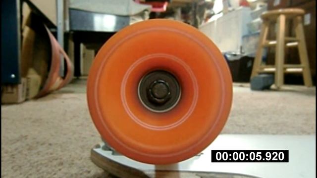 Bones Super Reds Bearings Spin Test | Flatland Longboarding смотреть онлайн