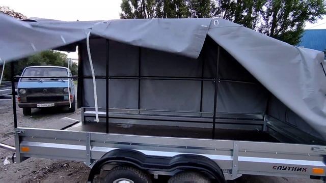 Двухосный прицеп "Спутник" 3515 смотреть онлайн