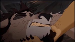 Король лев 2: первоначальная версия смерти Нуки