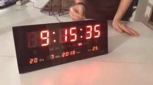 LED Digital Calendar JH3615 Review 2022