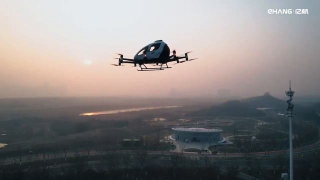Летающие автомобили в Китае