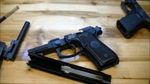 Пистолет Beretta 92 FS, Часть 2  сборка разборка