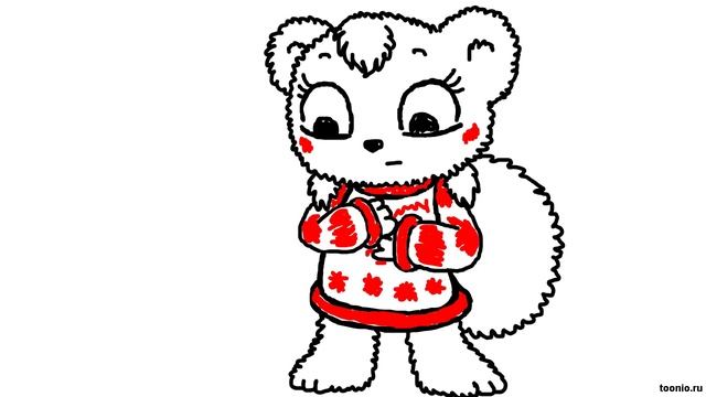 Свитер с оленями