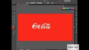 Adobe Illustrator Tutorial | coca cola coke logo| how to create coca cola  logo/name in illustrator