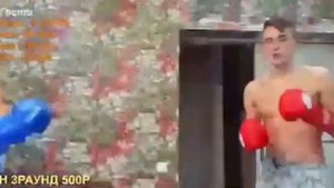 Сергей Гусь и   Евгений Трубачев бокс