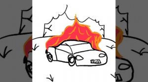 анекдот про медведя и горящую машину