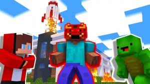 МАЙЗЕН: АКАНИ против Дома охраны - Майнкрафт анимация