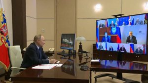 Путин обсудил с Совбезом аспекты работы по борьбе с терроризмом