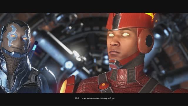 Injustice 2 Часть 21. Синий Жук против Найтвинга