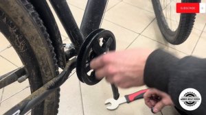 Замена системы шатунов велосипеда
