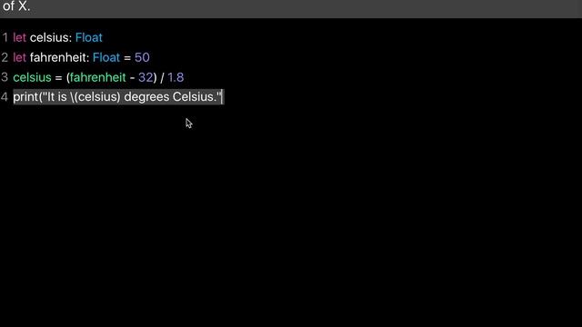 Learn Swift Programming: Print String using String Interpolation