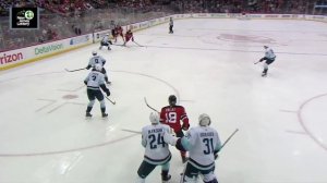 Devils' Luke Hughes Snipes Goal On A Pass From Brother Jack