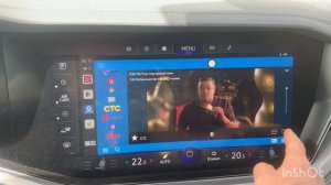 Touareg CarPlay на весь экран + полноценный андроид на штатный экран