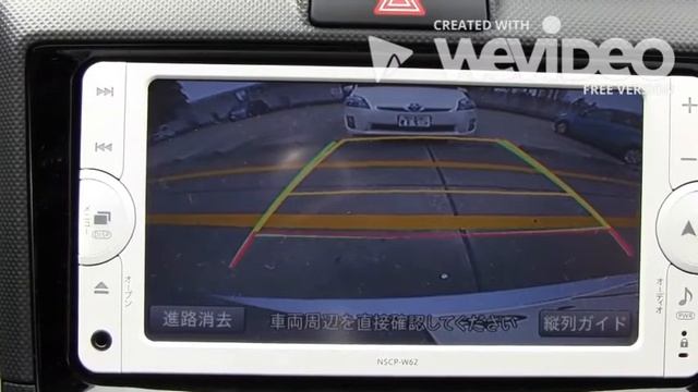 TOYOTA NSCP-W62 Camera reverse line Setup English - Battery removal the backup camera line disappea смотреть онлайн