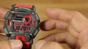 Casio G-shock GD-400-4 : Unboxing + Light demo