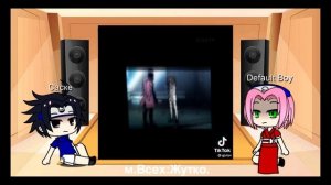 Реакция Саске и Сакуры на прошлую жизнь Наруто(Наруто/Кокичи)