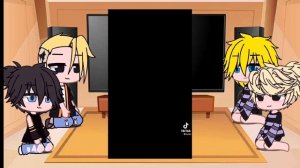 Реакция_Майки,Дракона,Такемичи и Такаи на брата Такемичи( брат Такемичи это Миямура)