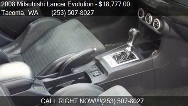 2008 Mitsubishi Lancer Evolution MR AWD 4dr Sedan for sale i смотреть онлайн