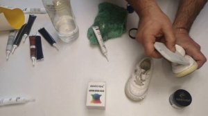 ЖИДКАЯ КОЖА eidechse на примере детских ботинок ( ящерица )