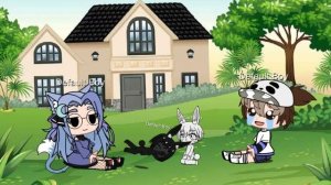 Меме кролики/gacha club/