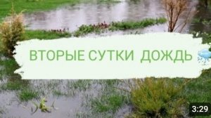 ВТОРЫЕ СУТКИ ДОЖДЬ🌧 ПО ПРОГНОЗУ ЕЩЁ ПАРУ ДНЕЙ БУДЕТ ЛИТЬ 20.04.2022 г.