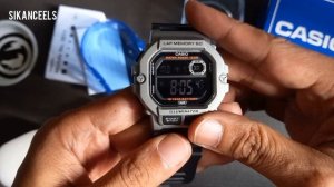 Casio WS 1400H-1B Negative Display.. COOL, CHEAP, AUTO GANTENG!!!!