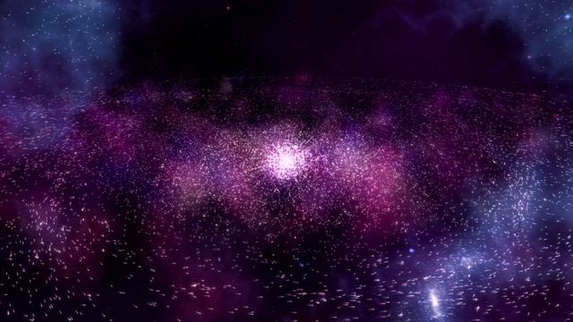 4K Calming Colorful Galaxy Screensaver for a Deeper Sleep! Relaxing Music for Meditation